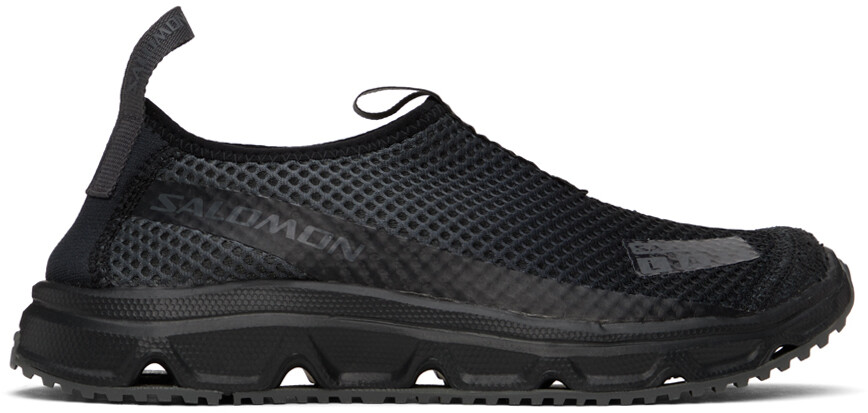 

Черные замшевые лоферы RX Moc 3.0 Salomon