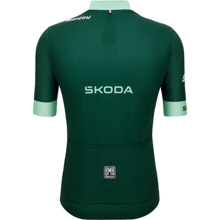 

Лучшая спринтерская майка TDF Fan Line мужская Santini, цвет Verde