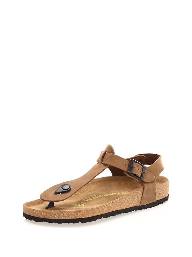 

Сандалии Comfortfusse Leder Zehen, песочный