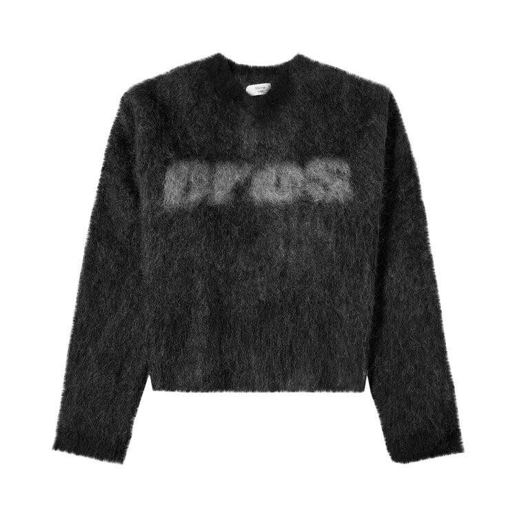 

Джемпер Martine Rose Jacquard Mohair Jumper, цвет Black/Charcoal