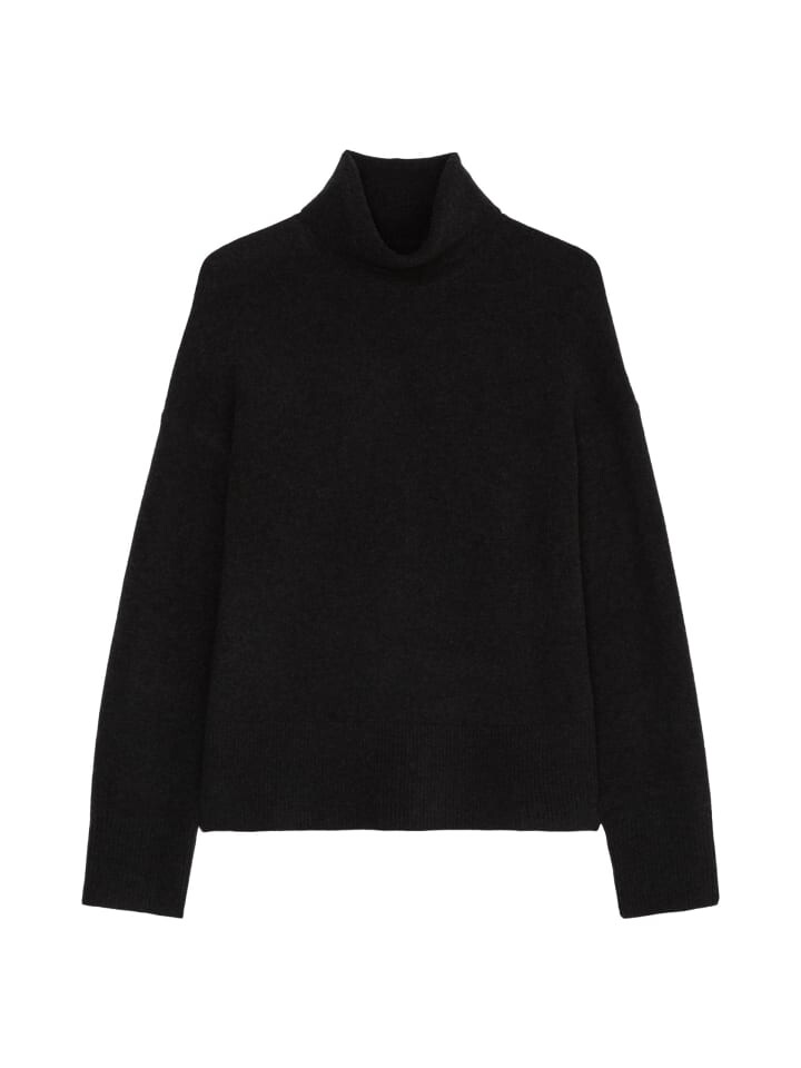 

Пуловер Marc O'Polo DENIM Rollkragen loose, черный