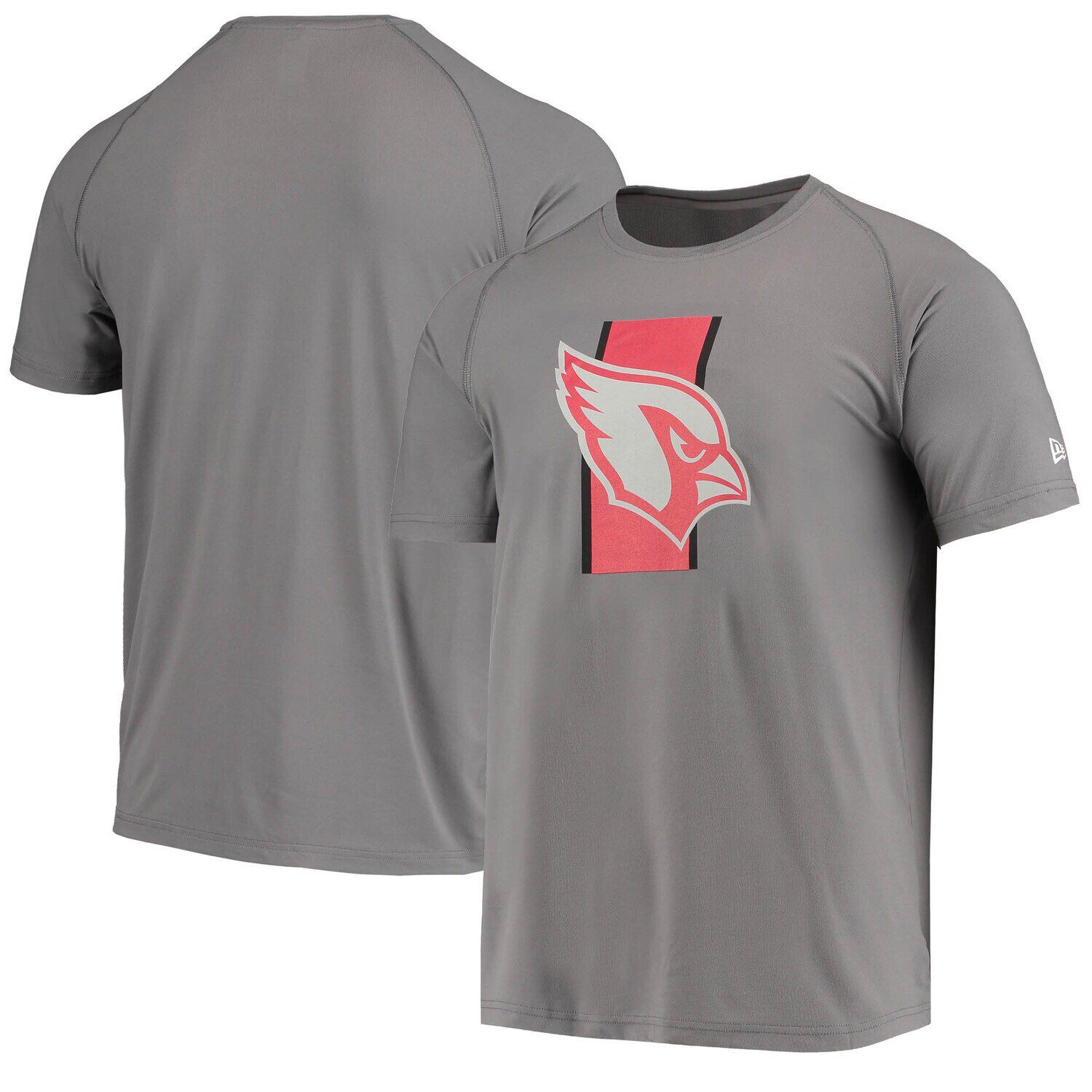 

Мужская серая футболка реглан Arizona Cardinals Training Camp New Era, Серый