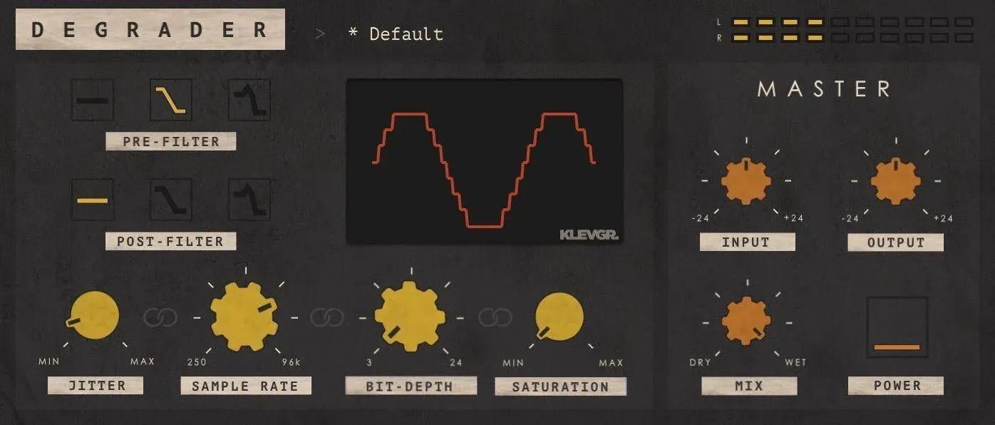

Klevgrand Degrader Resampler и плагин Bitcrusher