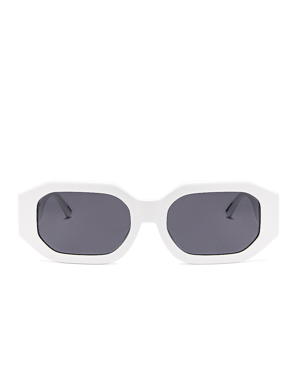 

Солнцезащитные очки The Attico Blake In White, белый