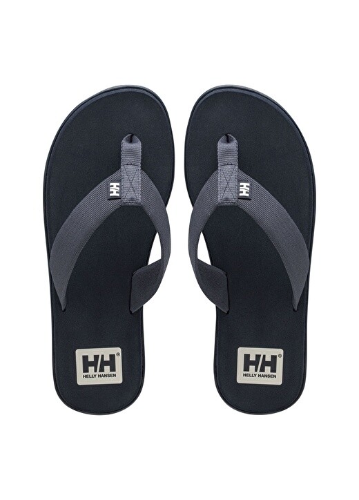 

Темно-синие мужские тапочки с логотипом Helly Hansen