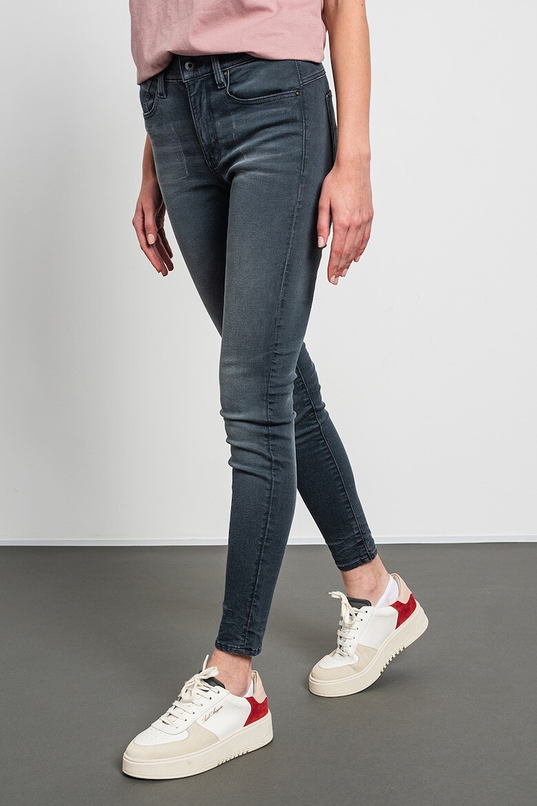 

Джинсы скинни Hana с потертостями G-Star Raw, серый