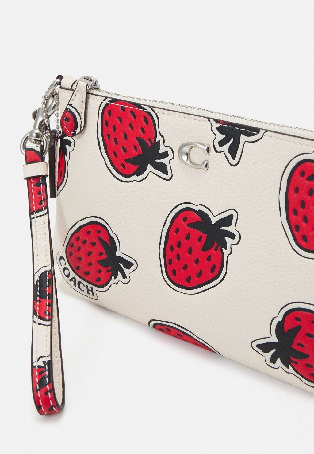 

Кошелек Strawberry Small Wristlet Coach, мультиколор