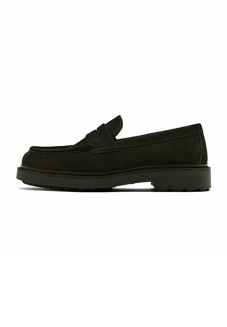 

Слипоны Moc Toe Massimo Dutti, коричневый