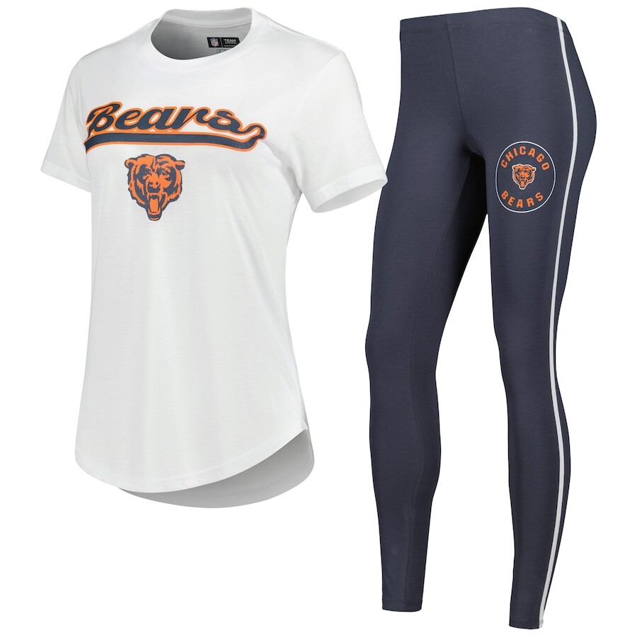 

Пижамный комплект Concepts Sport Chicago Bears, белый