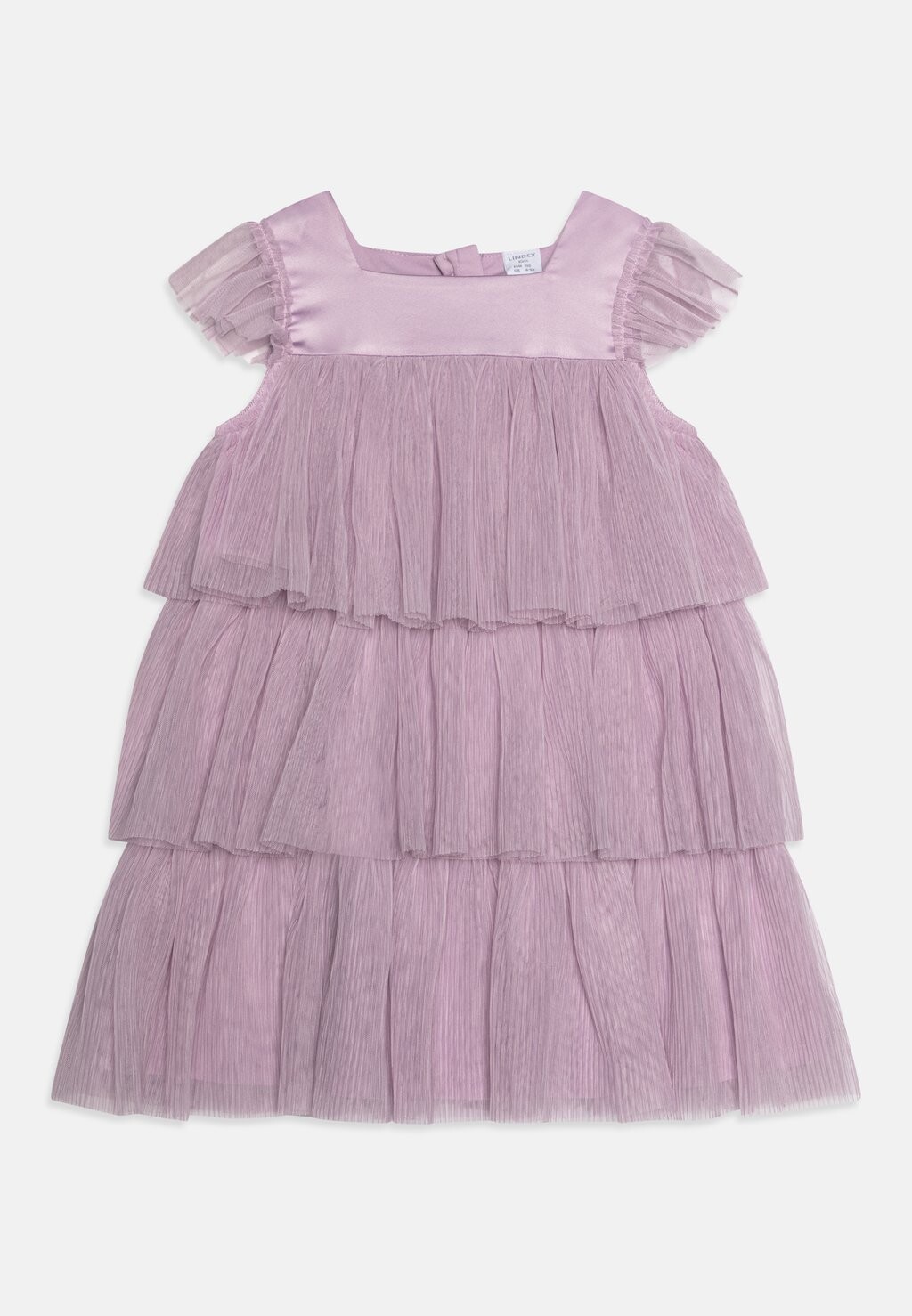 

Элегантное платье Dress Flounces And Frill At Shoulder Lindex, цвет light lilac