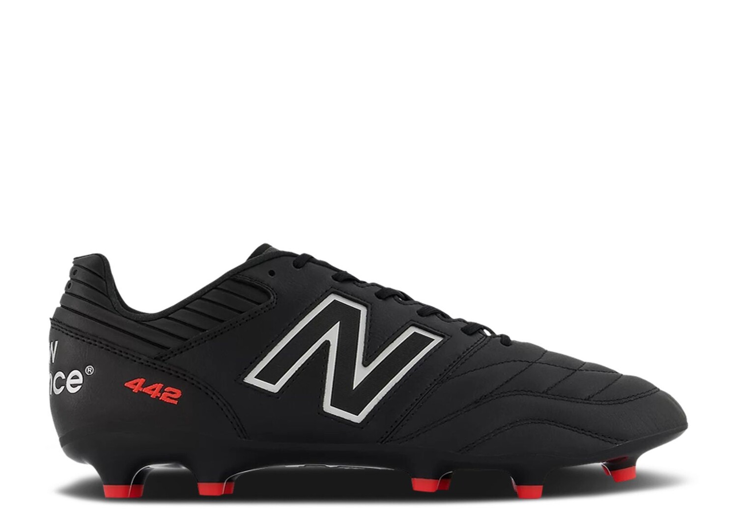 

Кроссовки New Balance 442V2 Pro Fg 2E Wide 'Black Silver', черный