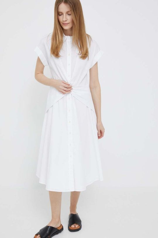 Платье Лорен Ральф Лорен Lauren Ralph Lauren, белый платье лорен ральф лорен lauren ralph lauren розовый