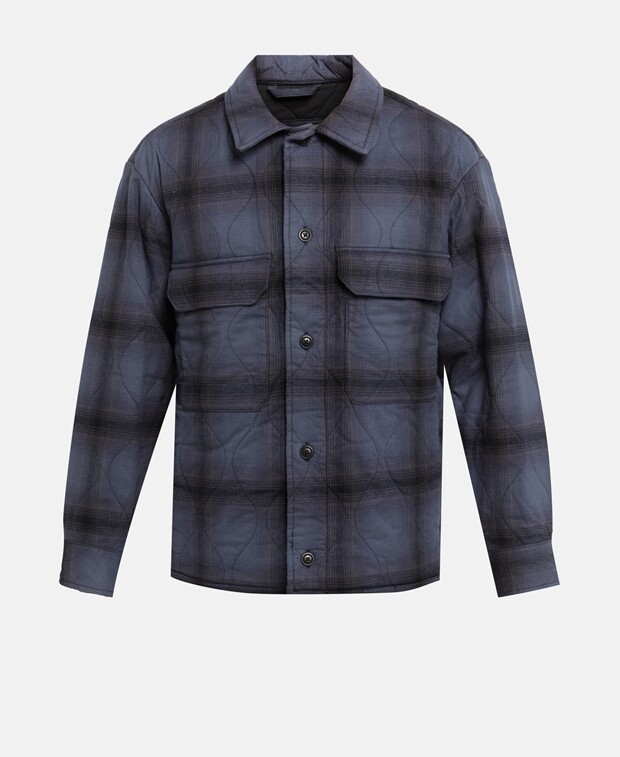 

Межсезонная куртка Abercrombie & Fitch, темно-синий