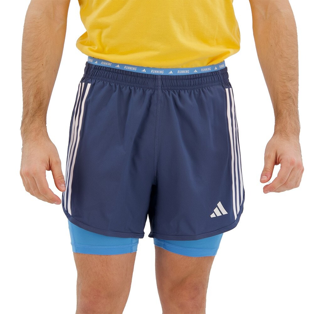 

Шорты adidas Own The Run Excite 3 Stripes 2In1, синий
