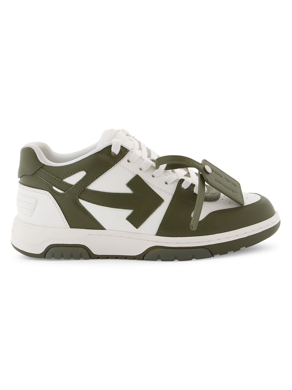 

Кожаные кроссовки Out Of Office Off-White, белый