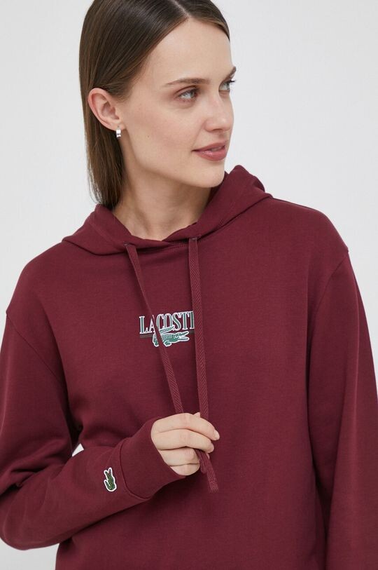 

Толстовка Lacoste, бордовый