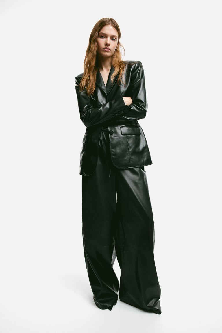 

Блейзер с покрытием H&M