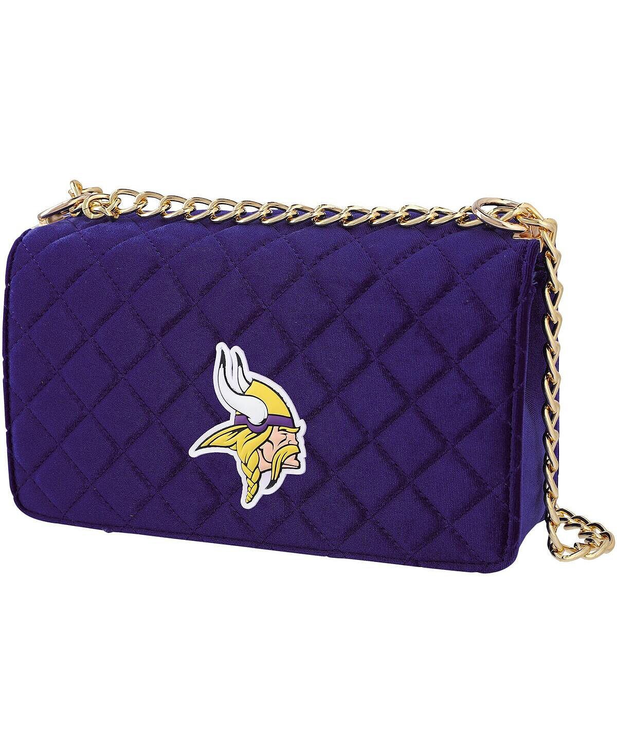 

Женская бархатная цветная сумка Minnesota Vikings Team Cuce