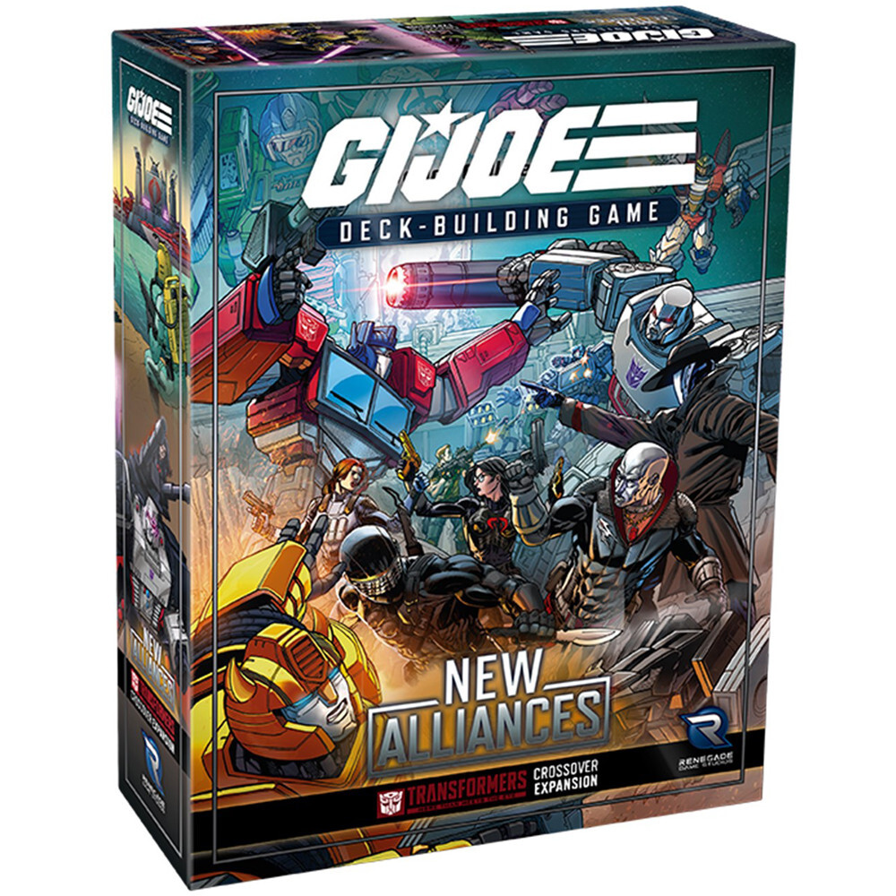 

Настольная игра Renegade Game Studios G.I. JOE Deck-Building Game: New Alliances - Transformers Crossover Expansion