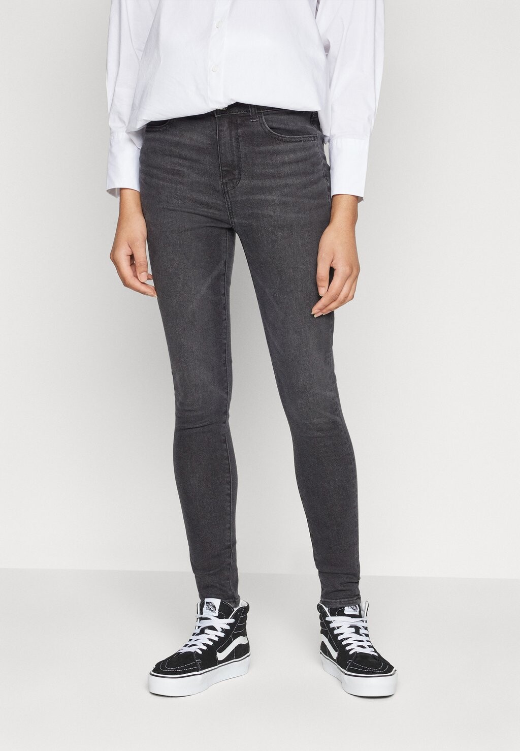 

Джинсы Skinny Fit SUPER HIGH RISE JEGGING American Eagle, цвет dark gray