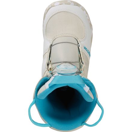 Сноубордические ботинки Grom BOA — 2024 — Детские Burton, белый детские сноубордические ботинки burton grom boa р 12c white