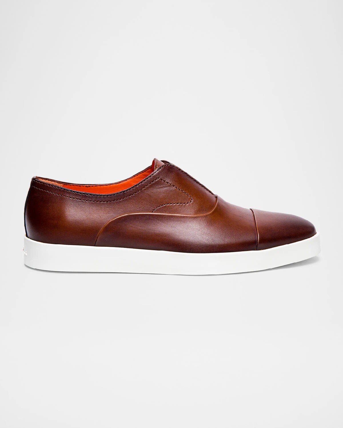 

Мужские слипоны Atlantis с капюшоном и носком Santoni, коричневый