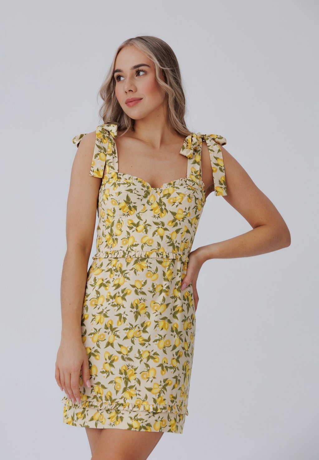 

Платье летнее Elsie Citron Laurella, желтый
