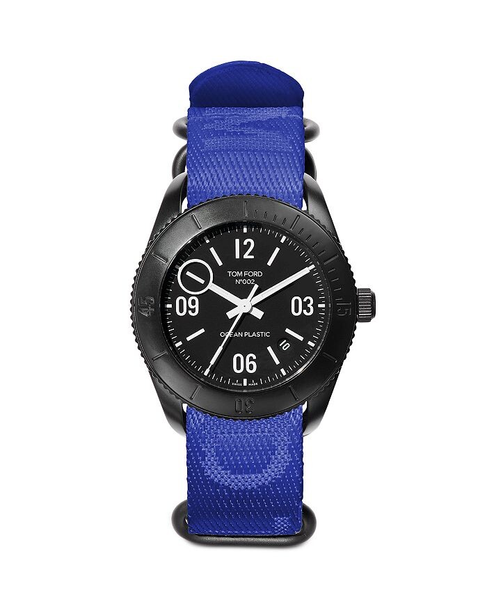 

Спортивные часы Ocean Plastics, 43 мм Tom Ford