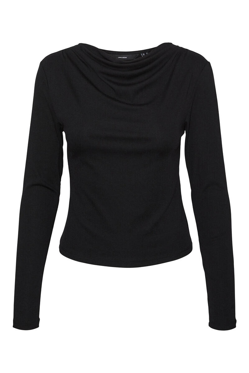 

Топ с длинными рукавами Vero Moda, черный