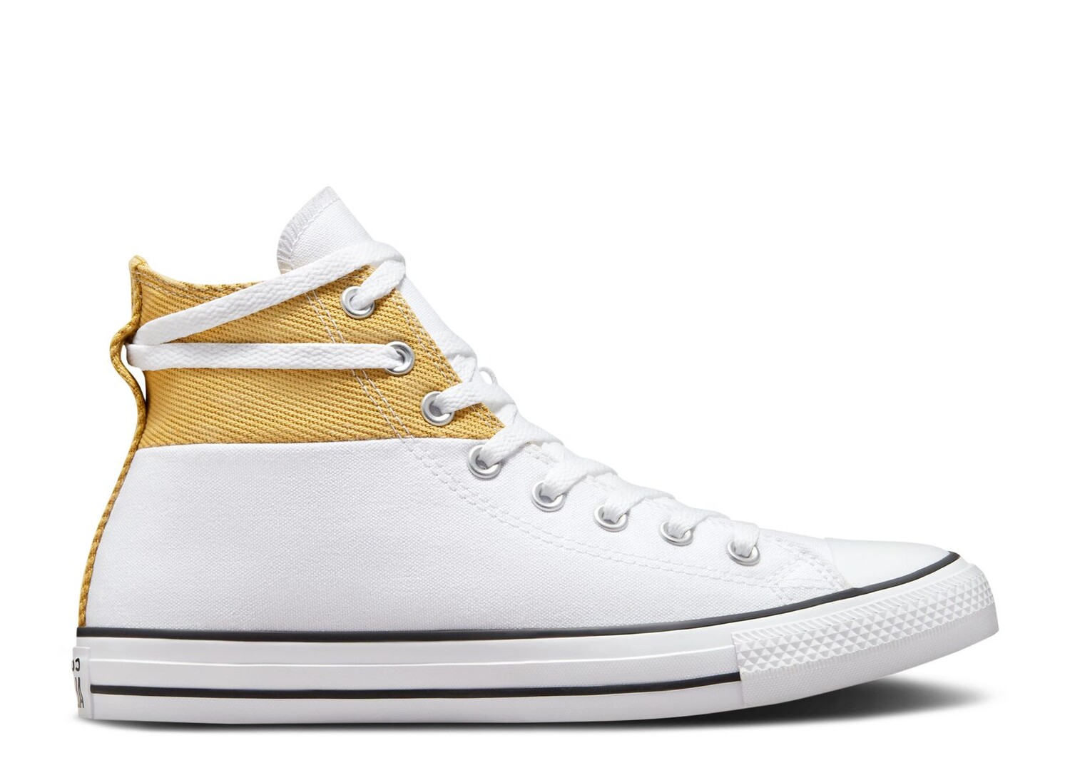 

Кроссовки Converse Chuck Taylor All Star High 'Crafted Patchwork - White Open Sesame', белый