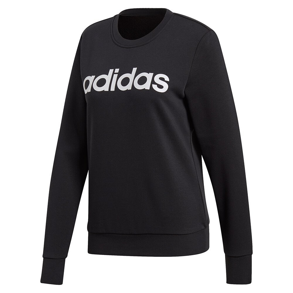 

Толстовка adidas Essentials Linear Crew, черный
