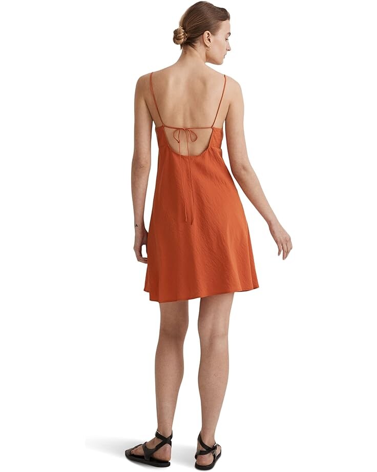 

Платье Madewell Layton Mini Slip Dress, цвет Copperwashed Orange