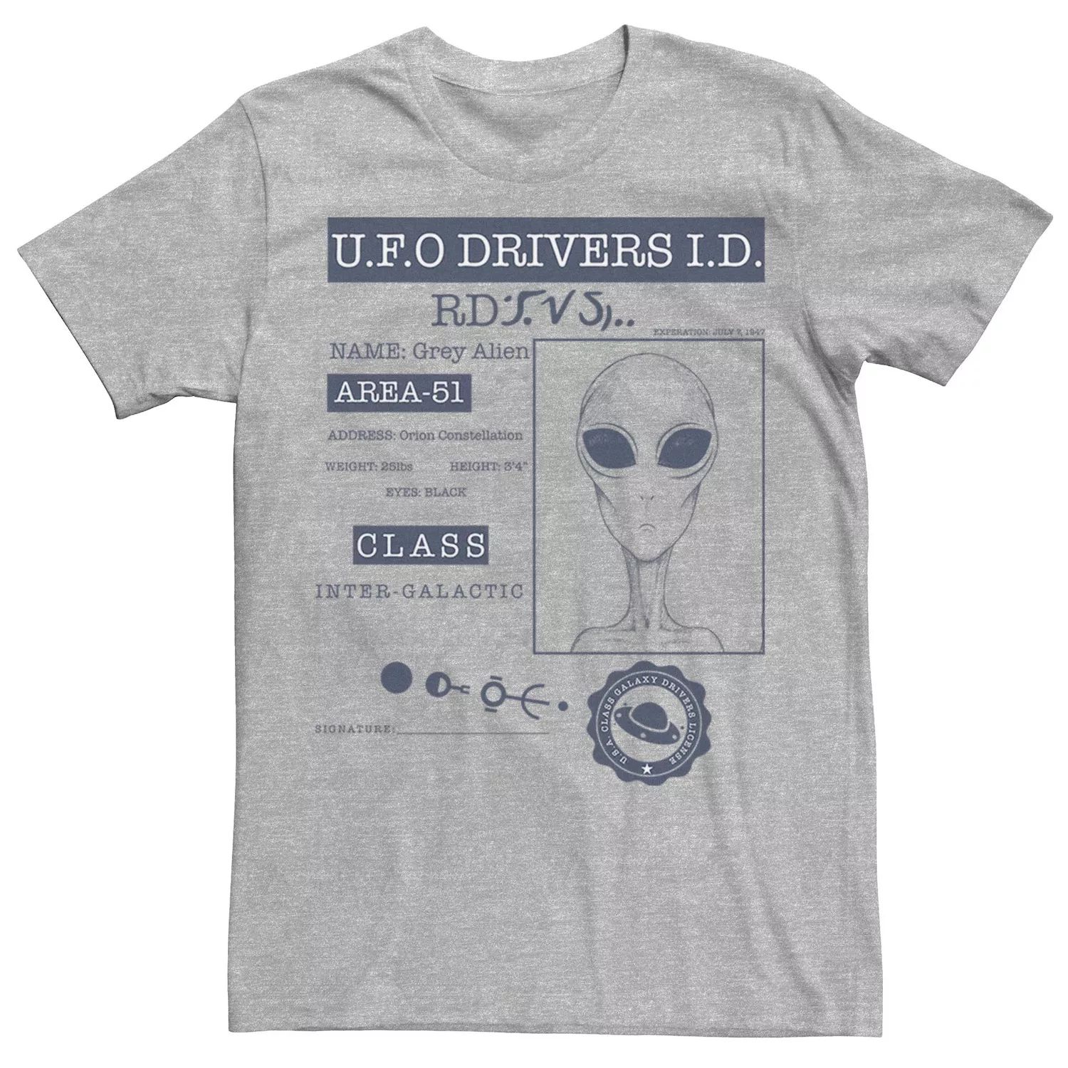 Мужская футболка Alien License Licensed Character