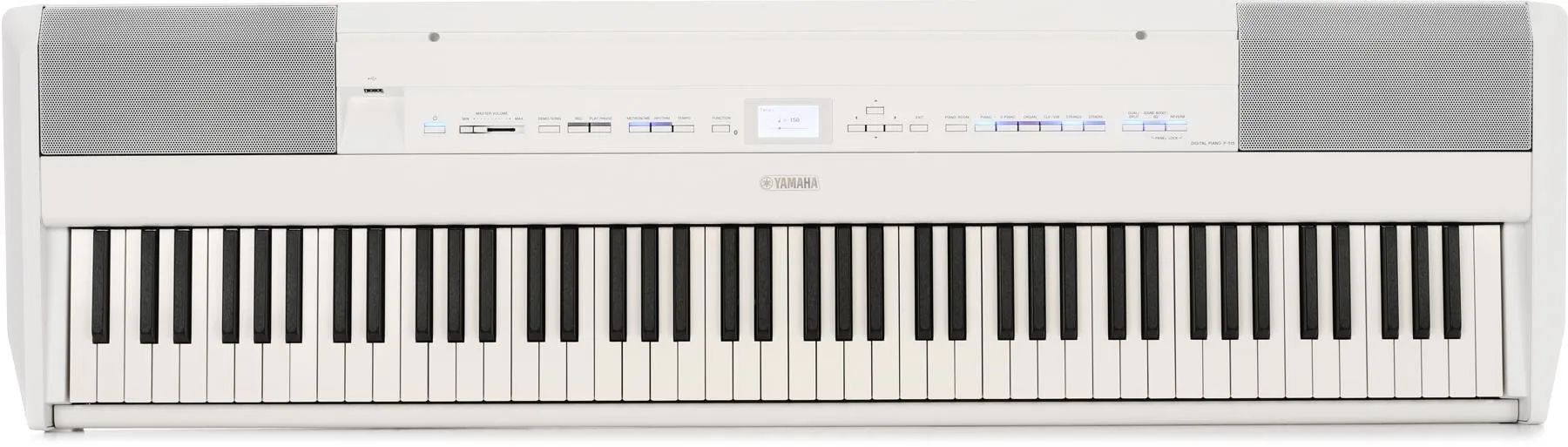 

Цифровое пианино Yamaha P515WH, 88 клавиш с динамиками, белое