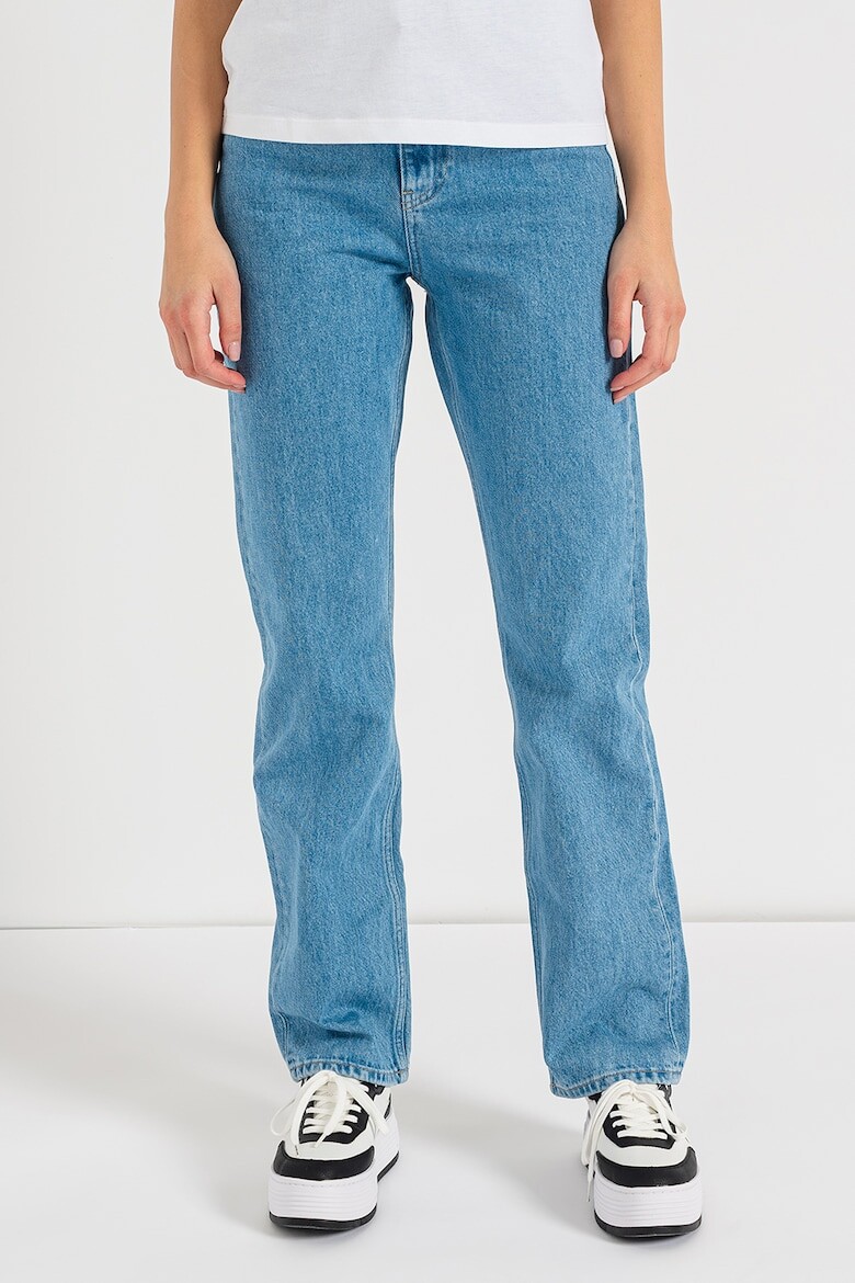 

Прямые джинсы с высокой талией Calvin Klein Jeans, синий