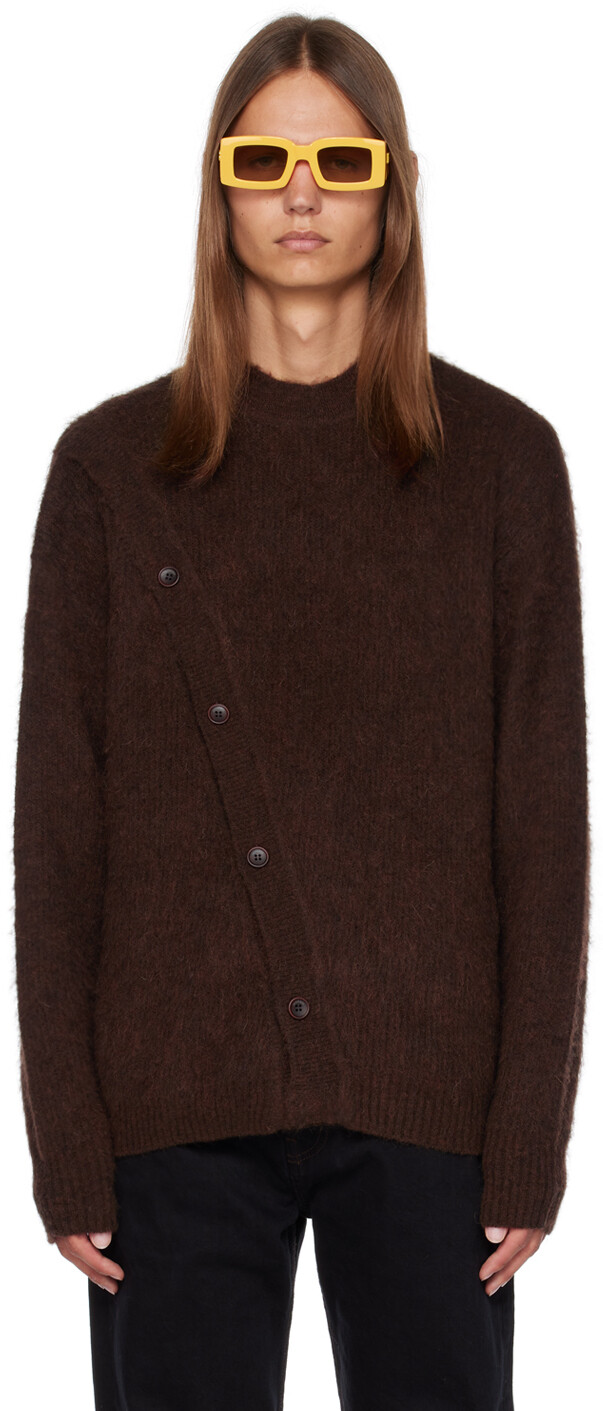 

Коричневый Le Chouchou Le Cardigan Pau Cardigan Темный Jacquemus