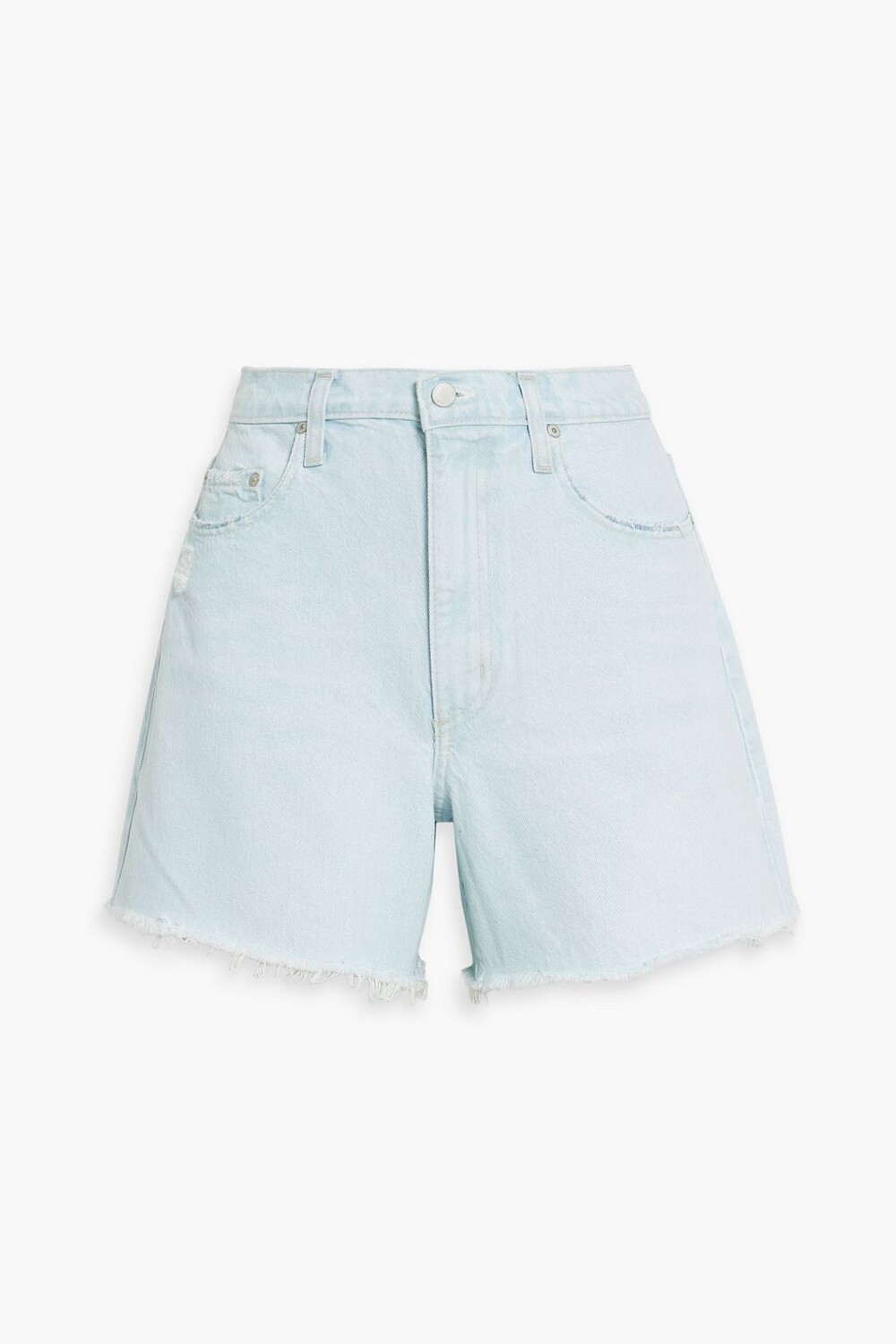

Джинсовые шорты Stevie с потертостями Nobody Denim, синий