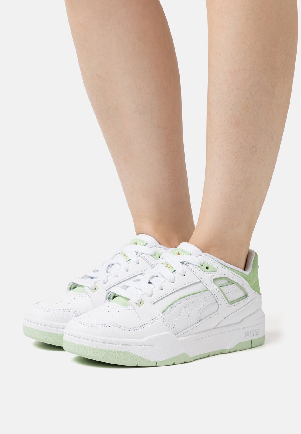 

Кроссовки Puma Slipstream, белый / светло-мятный