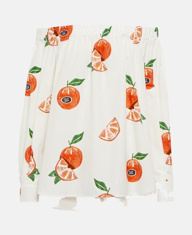 

Рубашка блузка Max Mara, белый