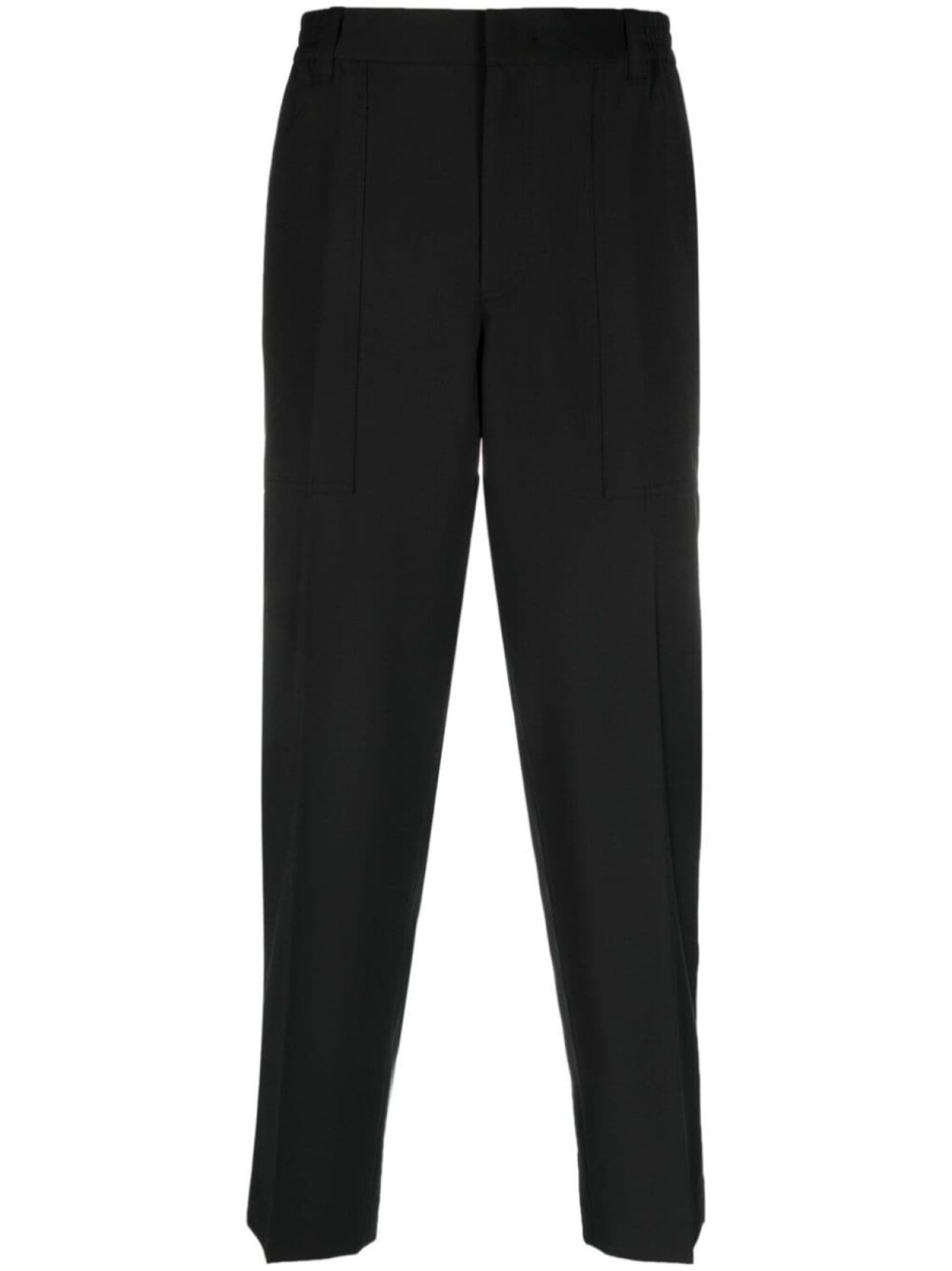 

Helmut Lang прямые брюки средней посадки, черный