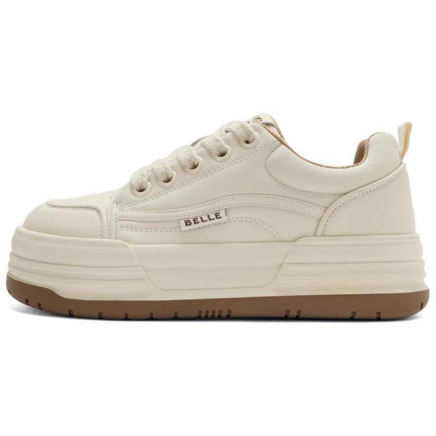 

Кроссовки BELLE Skateboarding Shoes Women's Low-top Beige, бежевый