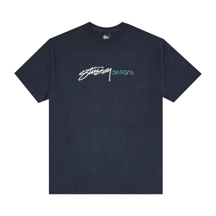 

Футболка Stussy Designs 'Navy', синий