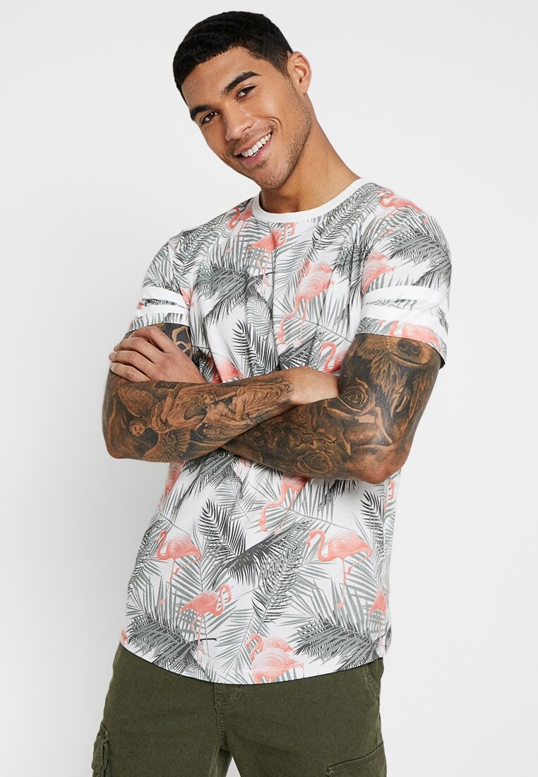 

Футболка с принтом Jack & Jones, белый