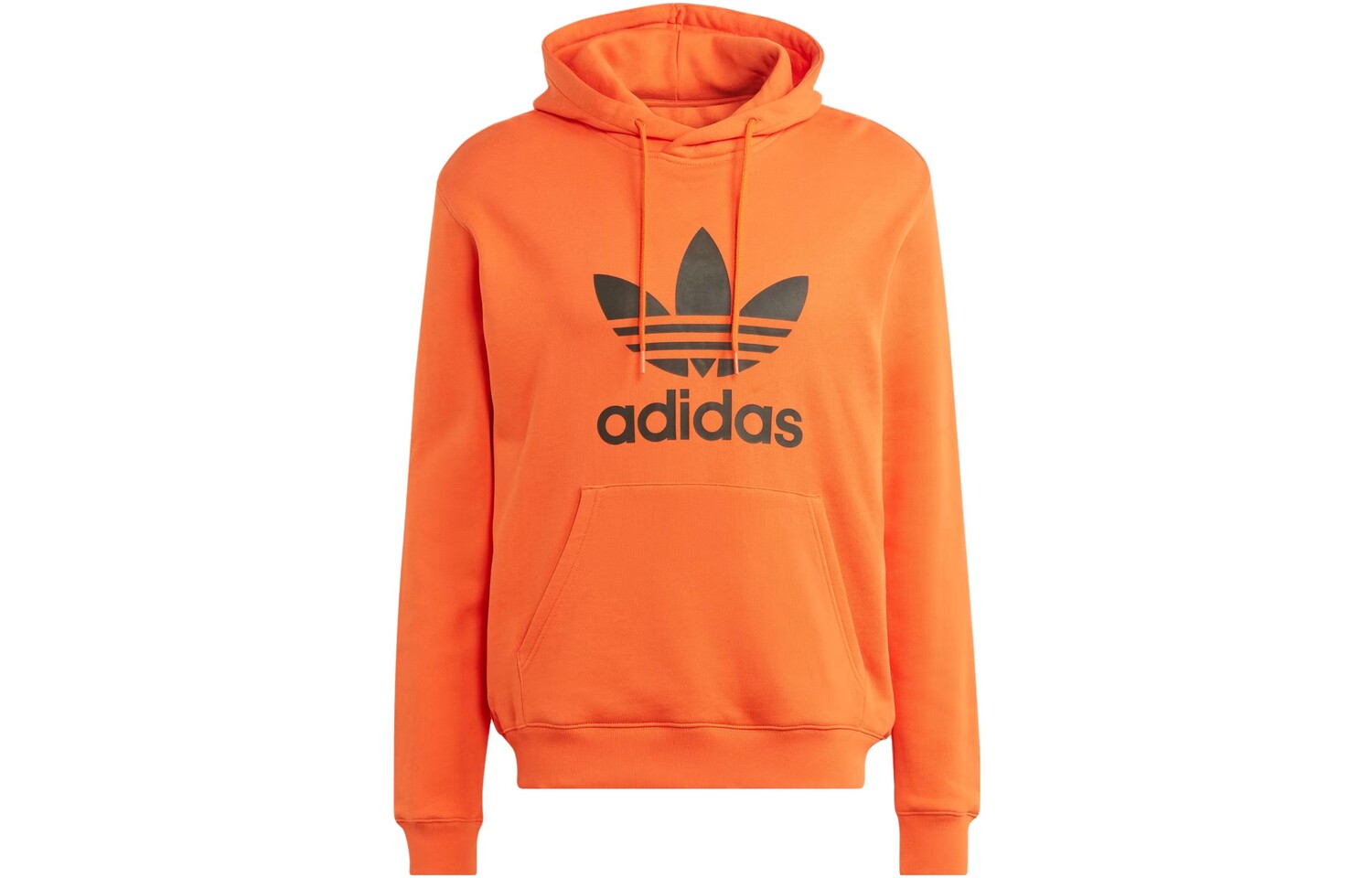 

Толстовка с трилистником мужская оранжевая Adidas Originals, оранжевый