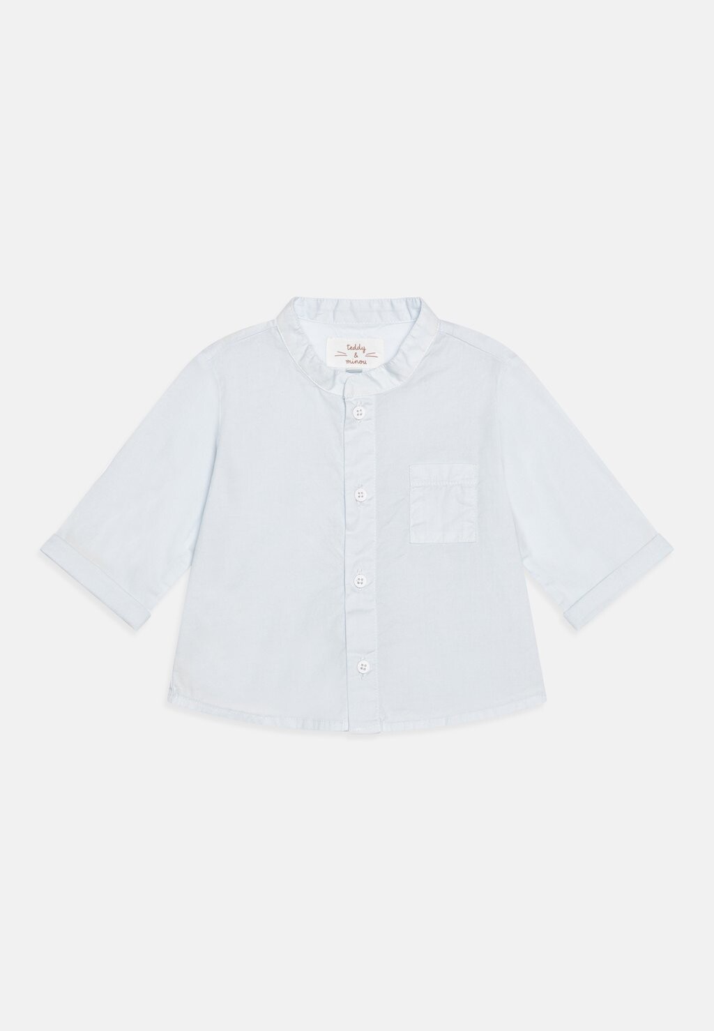 цена Рубашка SHIRT Teddy & Minou, цвет anise blue