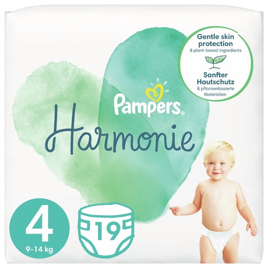 Подгузники Pampers Harmonie размер 4 9-14 кг, 19 шт., Procter & Gamble