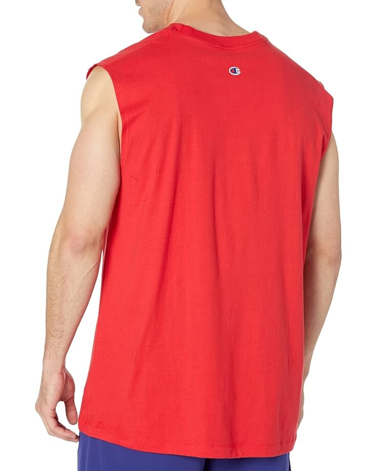 

Футболка Champion Big & Tall Classic Graphic Muscle Tee, цвет Scarlet