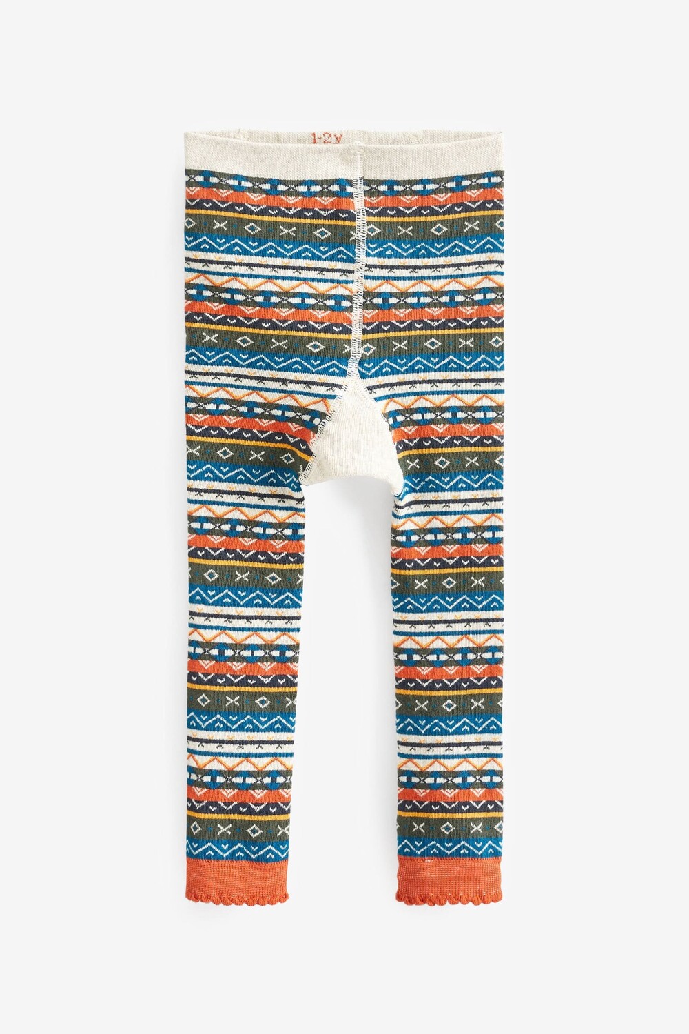 

Маленькие вязаные леггинсы Frugi, желтый