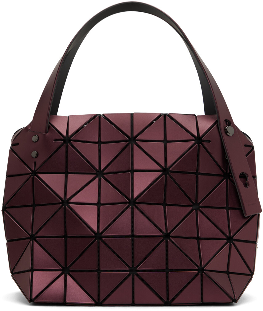 

Темно-красная большая сумка Boston Bao Bao Issey Miyake