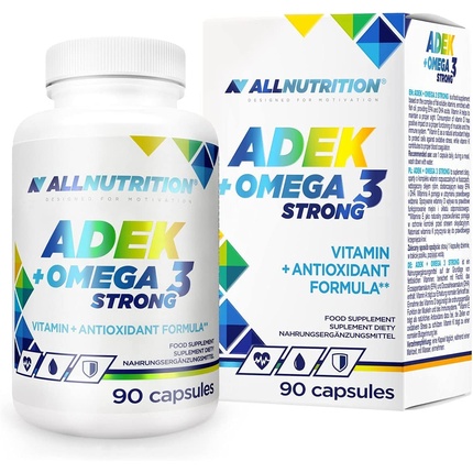 цена ALLNUTRITION ADEK + Omega 3 Strong 90 капсул
